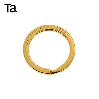 TANAI New split promotion design key chain key holder item custom brand logo key ring