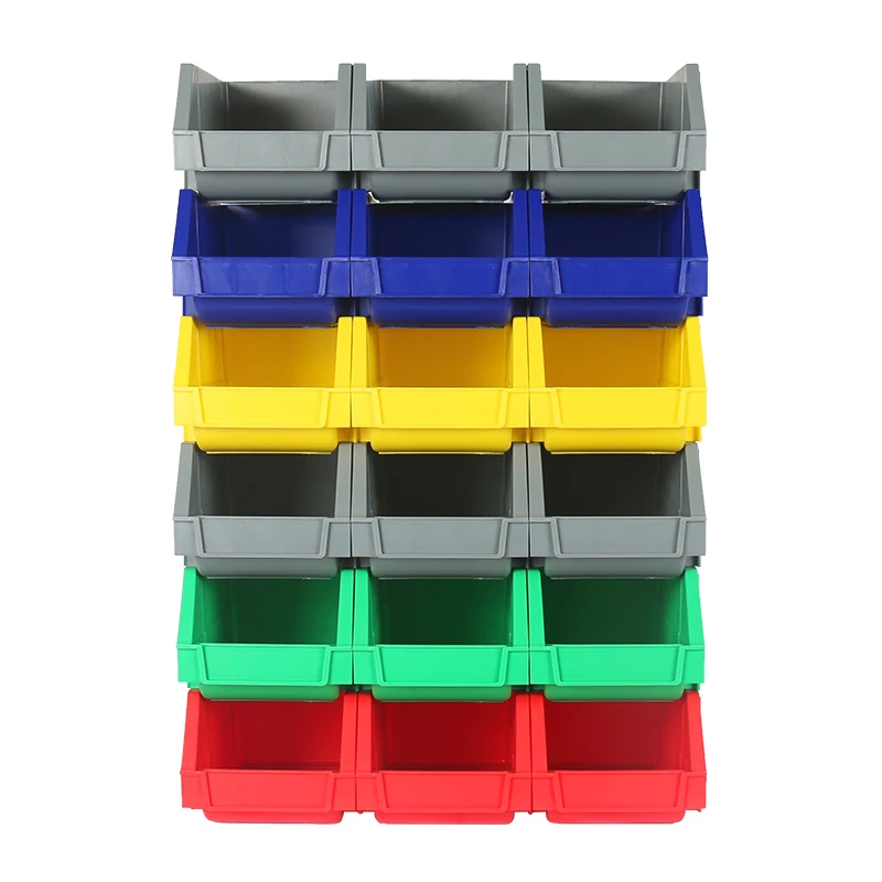 Large Stackable Plastic Parts Bins for Workshop Small Parts Organizing  (PK001) - China Stack Storage Bin, Plastic Storage Box