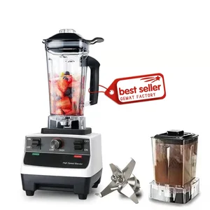 National Unique Heavy Duty Ice Pepper Chopper 6 Blades 4Hp Commercial Industrial Meat Blender Juicer Machine for Sale