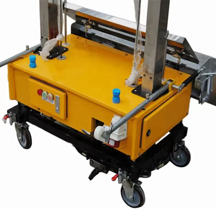 2023 new type wall cement machine automatic wall tools cement plastering rendering machine for wall