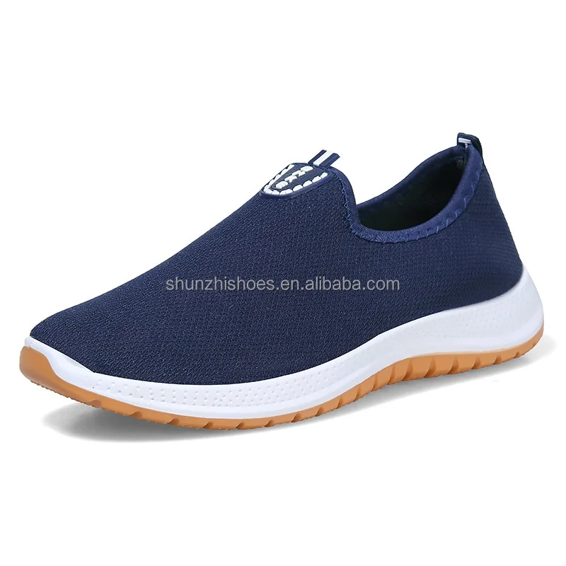 Low Price Henan Custom Mesh Breathable Light Weight Low MOQ in Stock Sports Shoes Mujer Barefoot Running Shoes Men's Shoes
