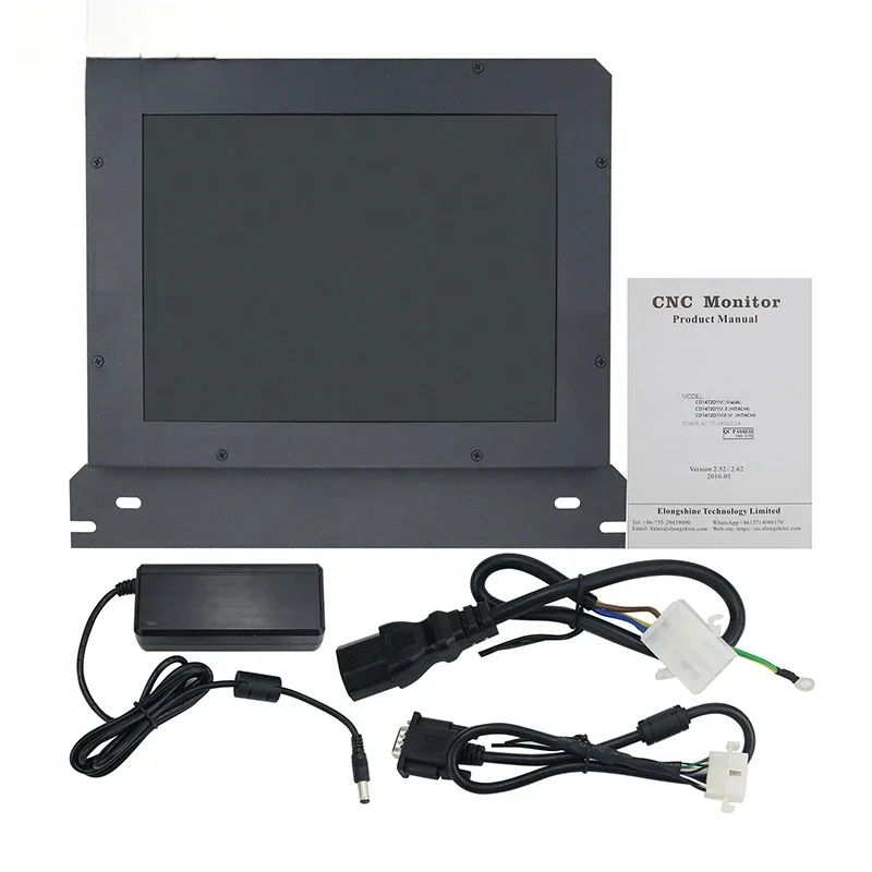 TEBAK MDT-1283-02 (MDT1283B-1A) CNC Monitor LCD 12inch Monochrome Amber CRT Monitor Display Screen for Mazak Monitor