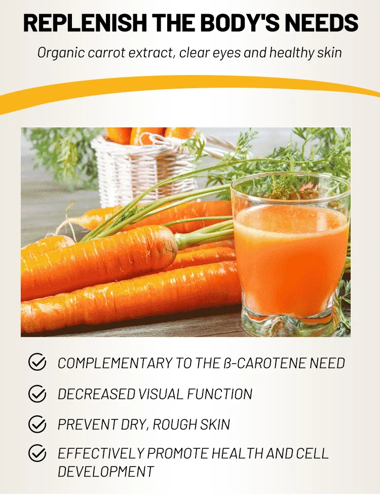 Factory Carotene Capsule Improve Eyesight Eye Health Supplement