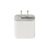 Cargador USB C individual blanco - Estándar EE. UU.