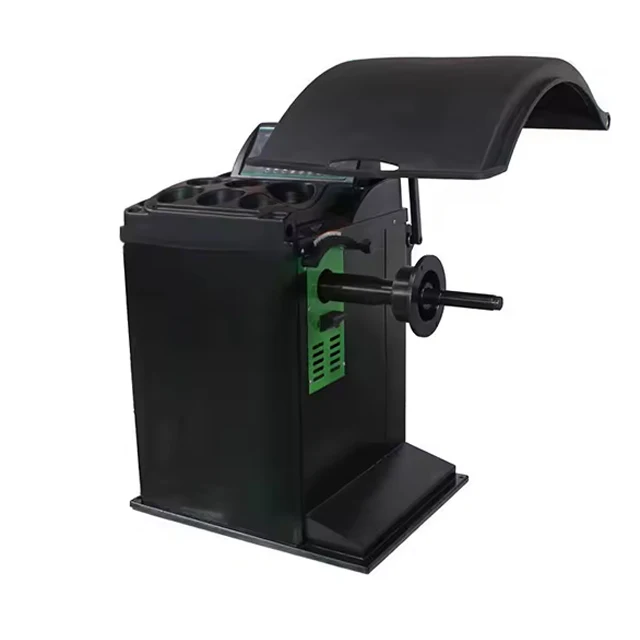 High Quality 12\" Portable Air On Wheel Balancer With Certificate Wheel