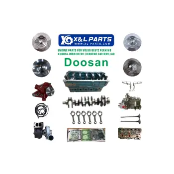DB58 D1146 DE08 DE12 d2360 P126TI P158LE D2366  engine overhaul kit  liner kit piston kit  Doosan Generator  for Doosan engines