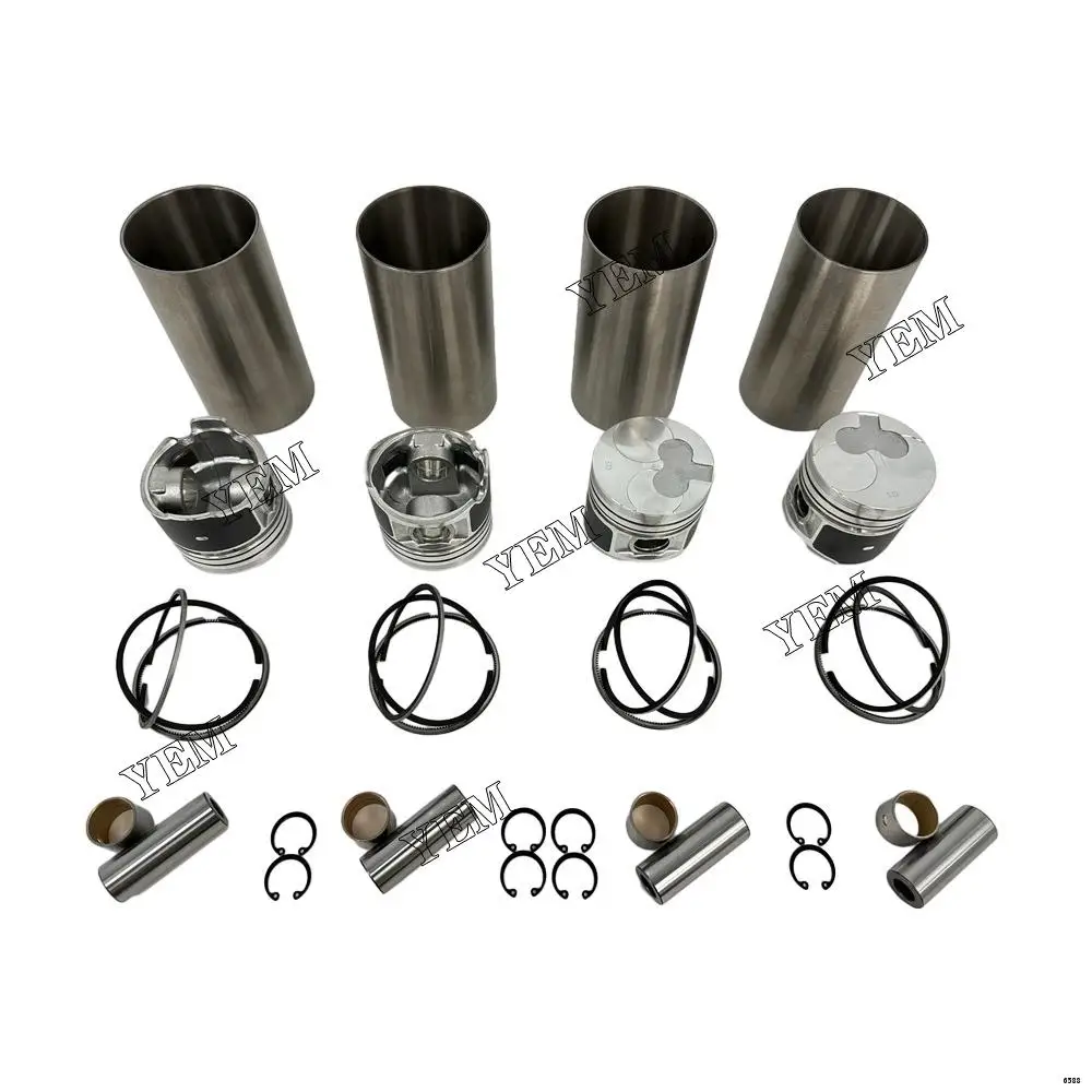 Cylinder Liner Kit With Pistons Rings Liner 8-94201-492-0 Fit for Isuzu 4FB1 Spare Parts Construction Machinery Parts