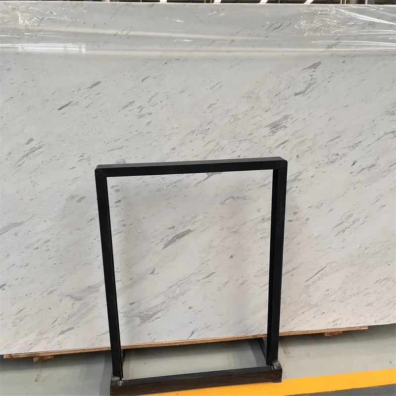 Wysokiej jakości szlifowane płyty marmurowe marki Aristone do projektowania podłóg i ścian w hotelach, białe płytki marmurowe do łazienek