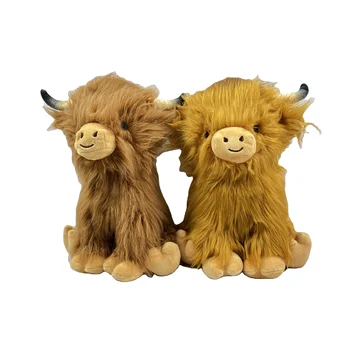 Custom Plush Toy Manufacturer Stuffed Animal Plush Cattle Toy Soft ...