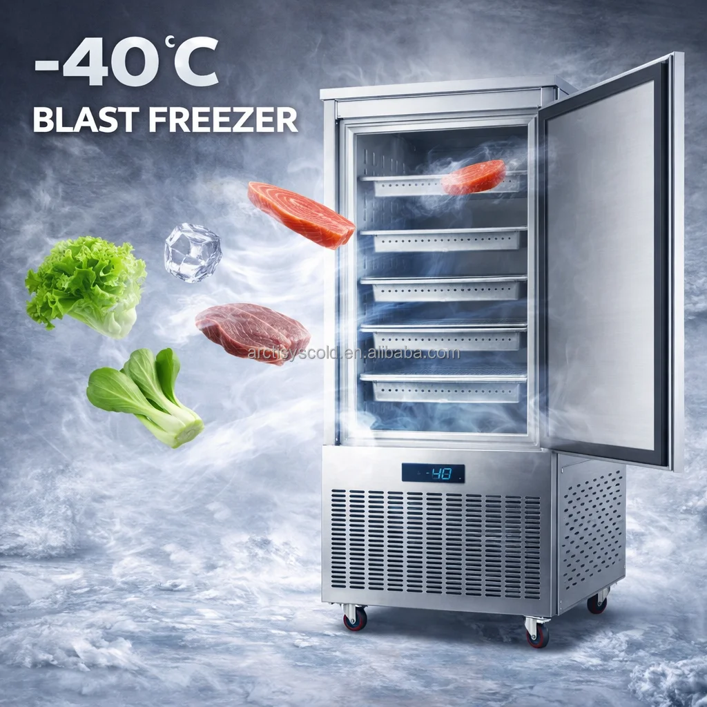 Blast Freezer, 5 Trays, 1.5 - detail 4