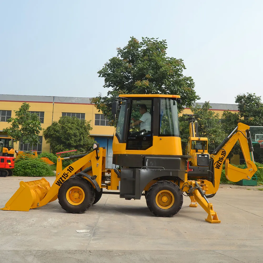 Mini Backhoe Loader with Open Cabin Compact Backhoe Loader for Sale