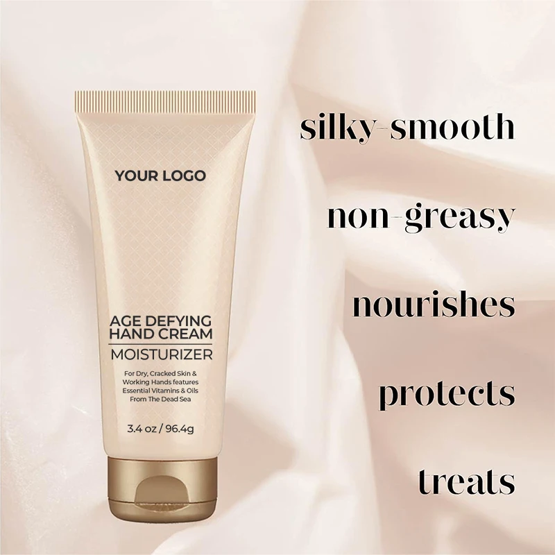 OEM Custom Anti Aging Skin Care Hand Moisturizer Cruelty Free Organic Skin Soft Hand Cream(pic3)