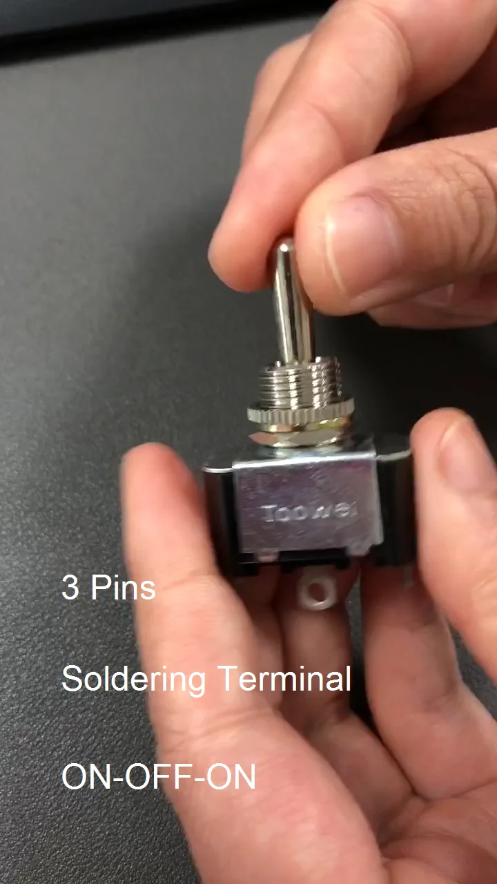 Toowei Cars Boats Trucks 10a 250vac 3 Position Power Toggle Miniature ...