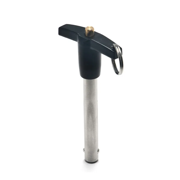 2 Goupilles De Verrouillage à Bille Avec Bouton-poussoir - Diam. 5mm, Long. 40mm - Uxcell