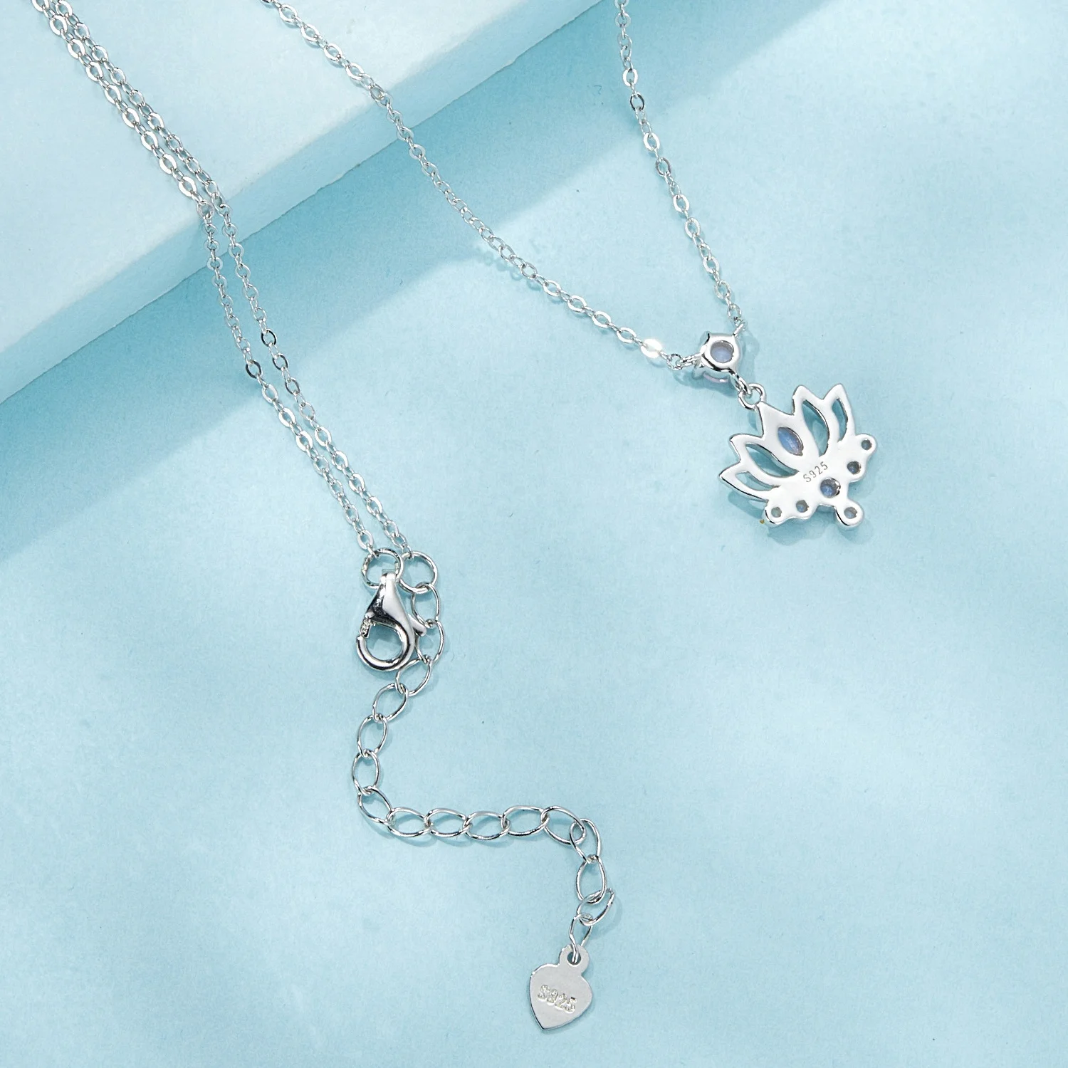 Youchuang High Quality Non Tarnish Summer Charm Necklace Women Flower Opal Sterling Silver 925 Dainty Fashion Jewelry Necklaces