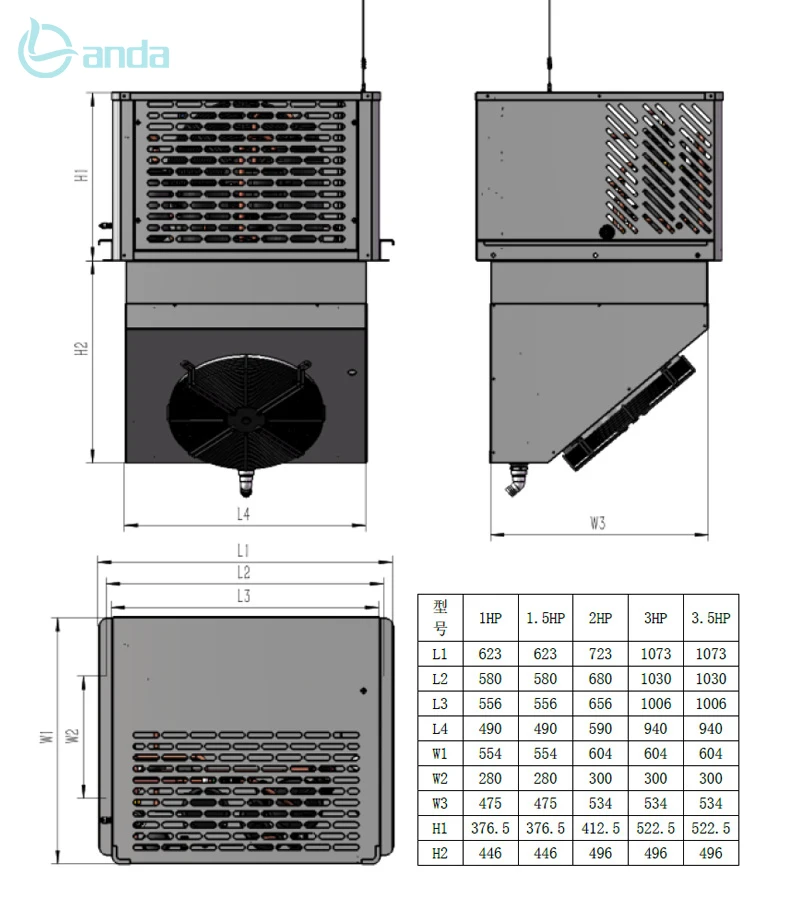 Cold Room Storage, 110-240V, 10 W - detail 12