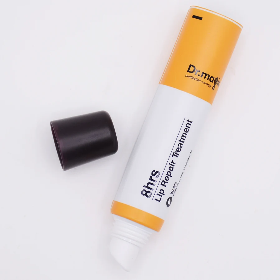 oem logo 5ml 10ml 15ml eco-friendly 25% PCR material colorful cosmetic plastic lipbalm packaging empty lip balm tube