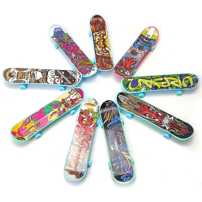 New Fidget Toys & Games Fingerboard Skateboard Plastic Mini Finger