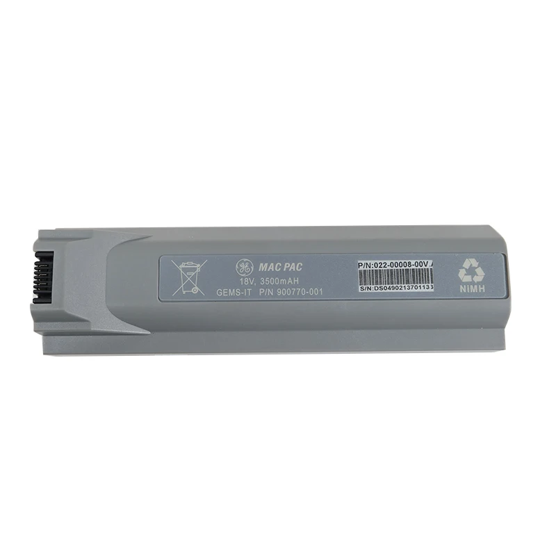 Ni-MH 18V 3500mAh 900770-001 Medical Battery for GE Mac3500