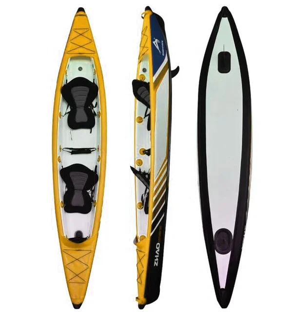 ZY  Factory Supply Oem/odm Wholesale Canoe Fishing Kayak inflatable