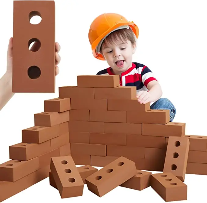 Soft EVA Foam Building Blocks for Kids - 40-Piece Set - Image 3