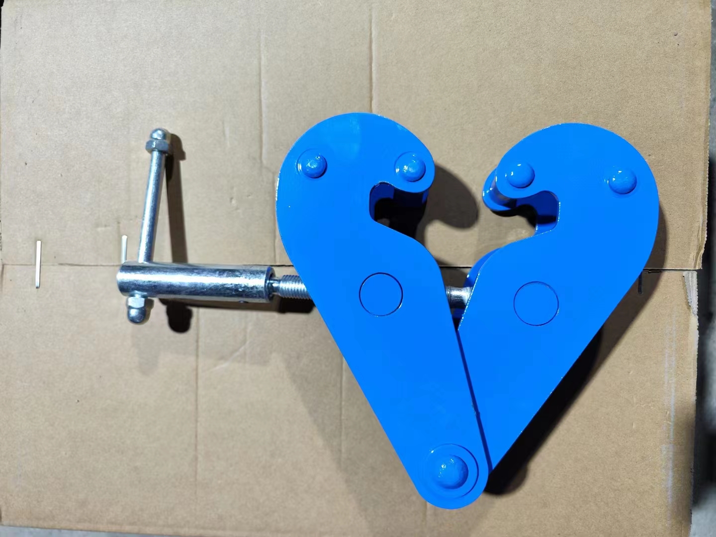 Lifting Beam Clamp For Chain Hoist Steel Horizontal Clamp Multi Steel