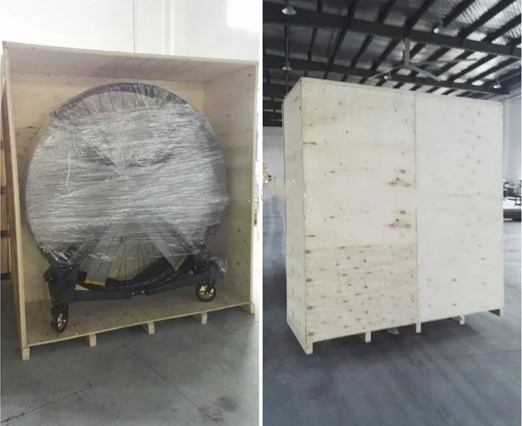 
Горячая Распродажа, низкоскоростные вентиляторы большого объема, промышленный мобильный вентилятор на пол для тренажерного зала 