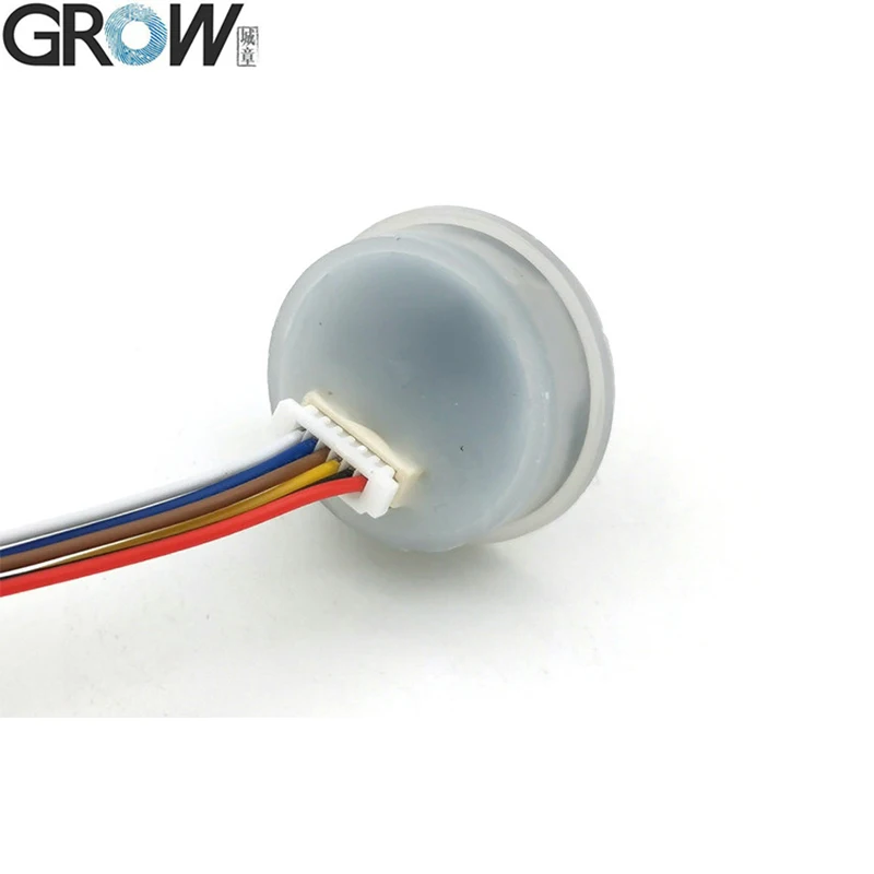 GROW R502-F Small Biometric Fingerprint Scanner Waterproof and RGB LED Fingerprint Recoginition Module With Free SDK for Windows