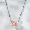 18K Rose+White Gold