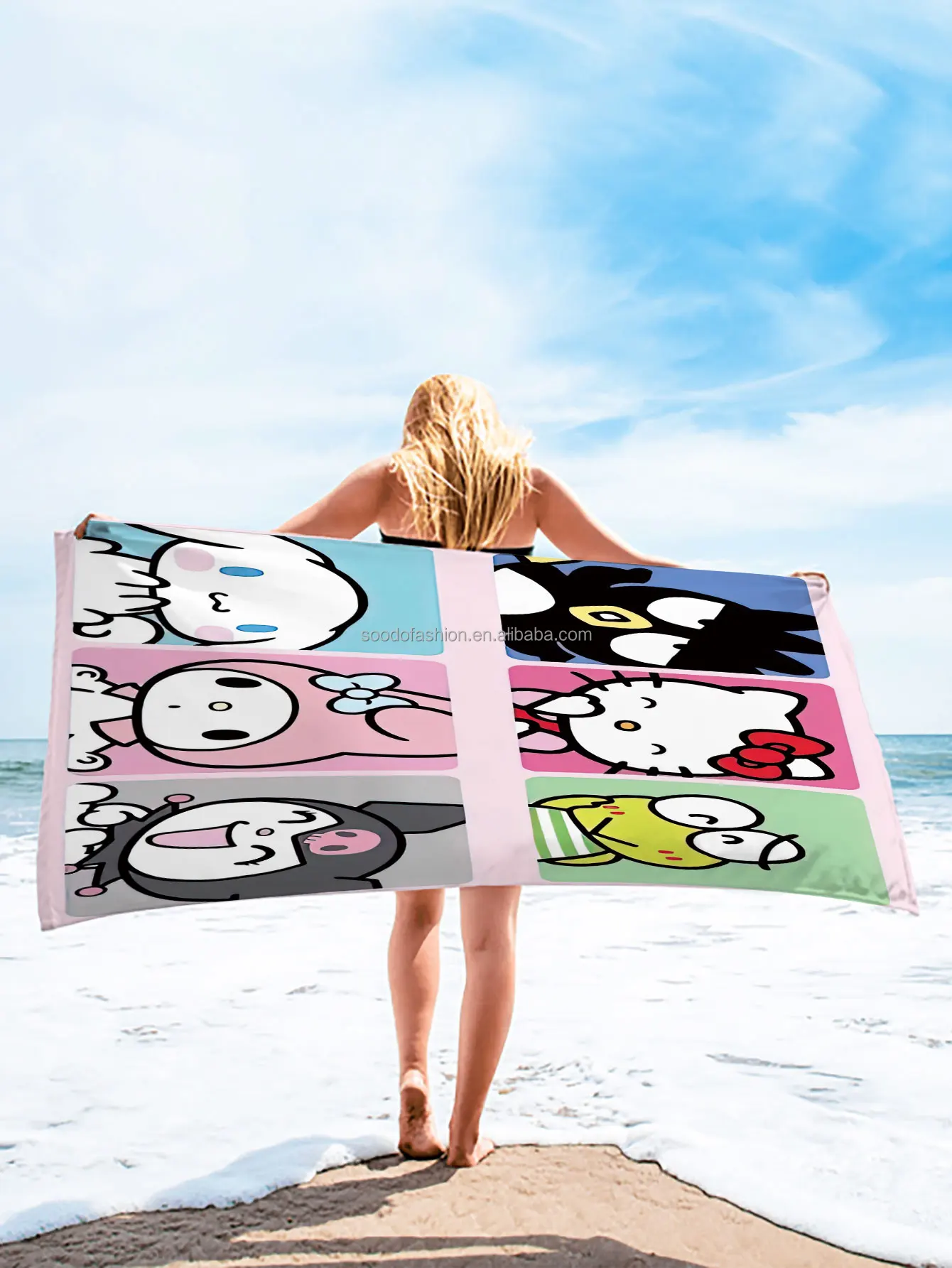 Custom Your Own Beach Towel Polyester Comfortable Digital Sublimation Beach Towel Buy Custom