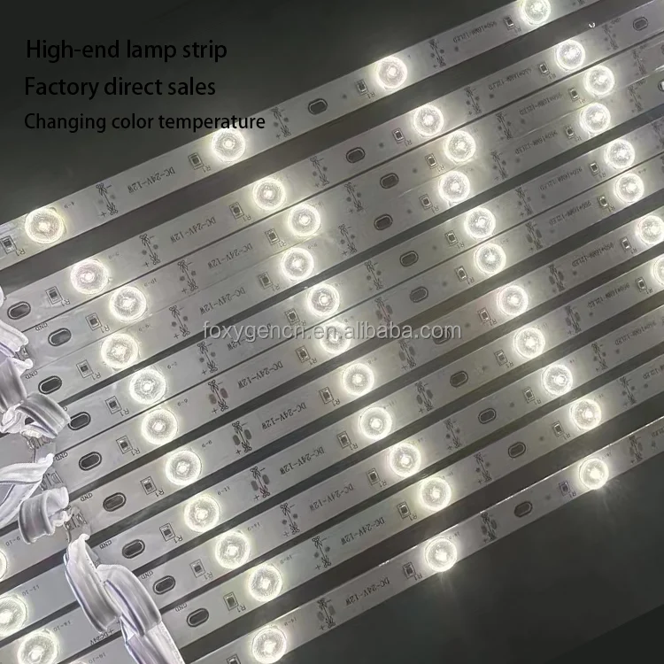 product warm nature cold white led strips 96cm single piece scissors 12v 24v 3000k 4000k 6500k 12000k custom led strip bar for ceiling-7