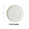 Sol plato de 8 pulgadas