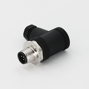 KRONZ M12 Field-wirable Connectors Waterproof IP67 4/5/8 Pin A Code Male Female Industrial Sensor M12 5 Pin Connector