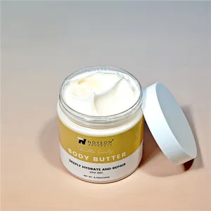 Wholesale Vanilla Body Care Butter Kit with Custom Logo Moisturizing Body Lotion Series Private Label Skincare Set