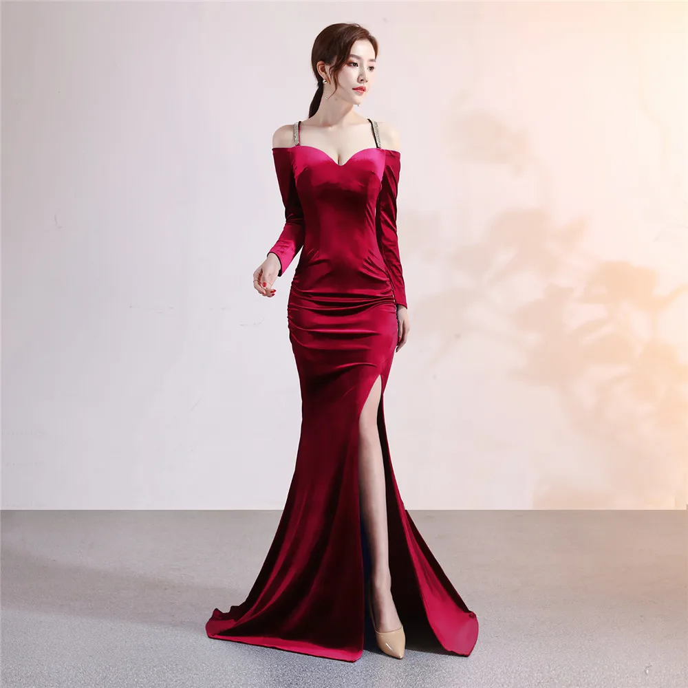 dress luxury evening mermaid | GoldYSofT Sale Online