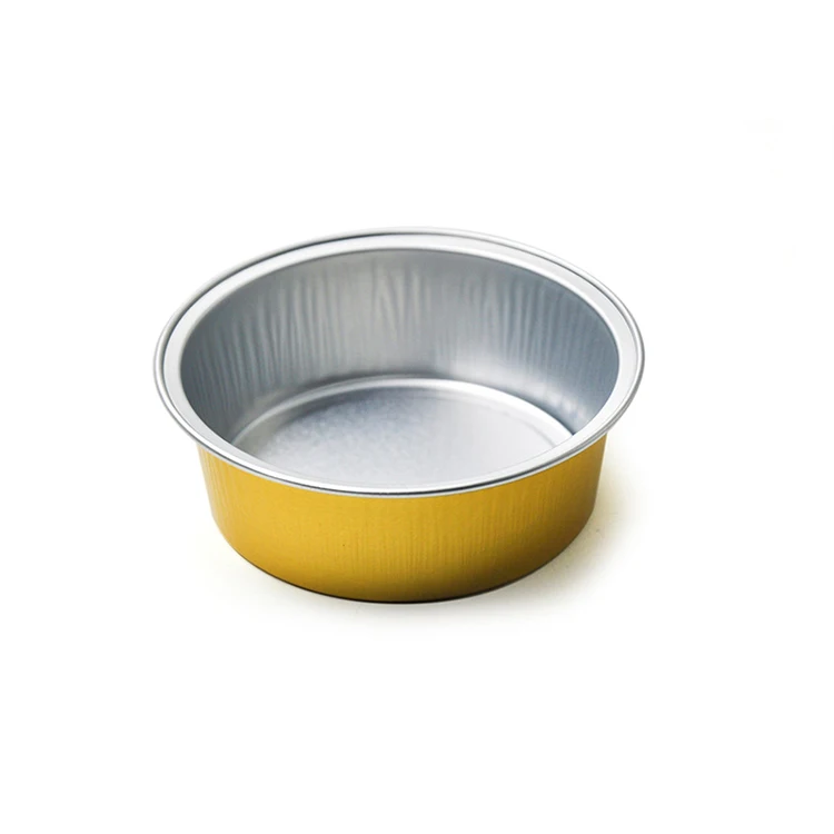 TIA Y055B Smooth Crease Free Foil Pan Wrinkle Free Roasting Tray High Heat Foil Pan for Seafood Meat Roasting