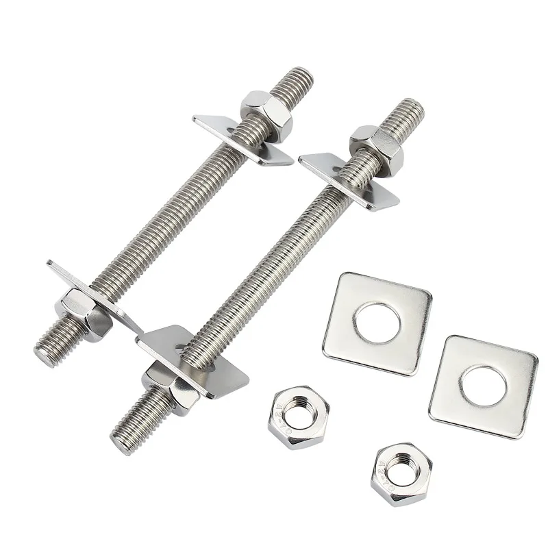 Screw Rod Component Stack 304 Stainless Steel Threaded Rods - Durable and Versatile