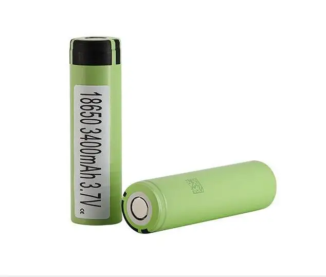 Original 18650 battery NCR18650B 3400mah rechargeable lithium ion battery for e-cigarette