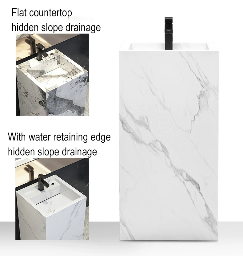 yuanda calacatta stone tiles engineered large slab black sintered stone slab wall interior-19