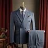 Blu nebbia (completo giacca + pantaloni)