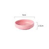 Small round dish pink