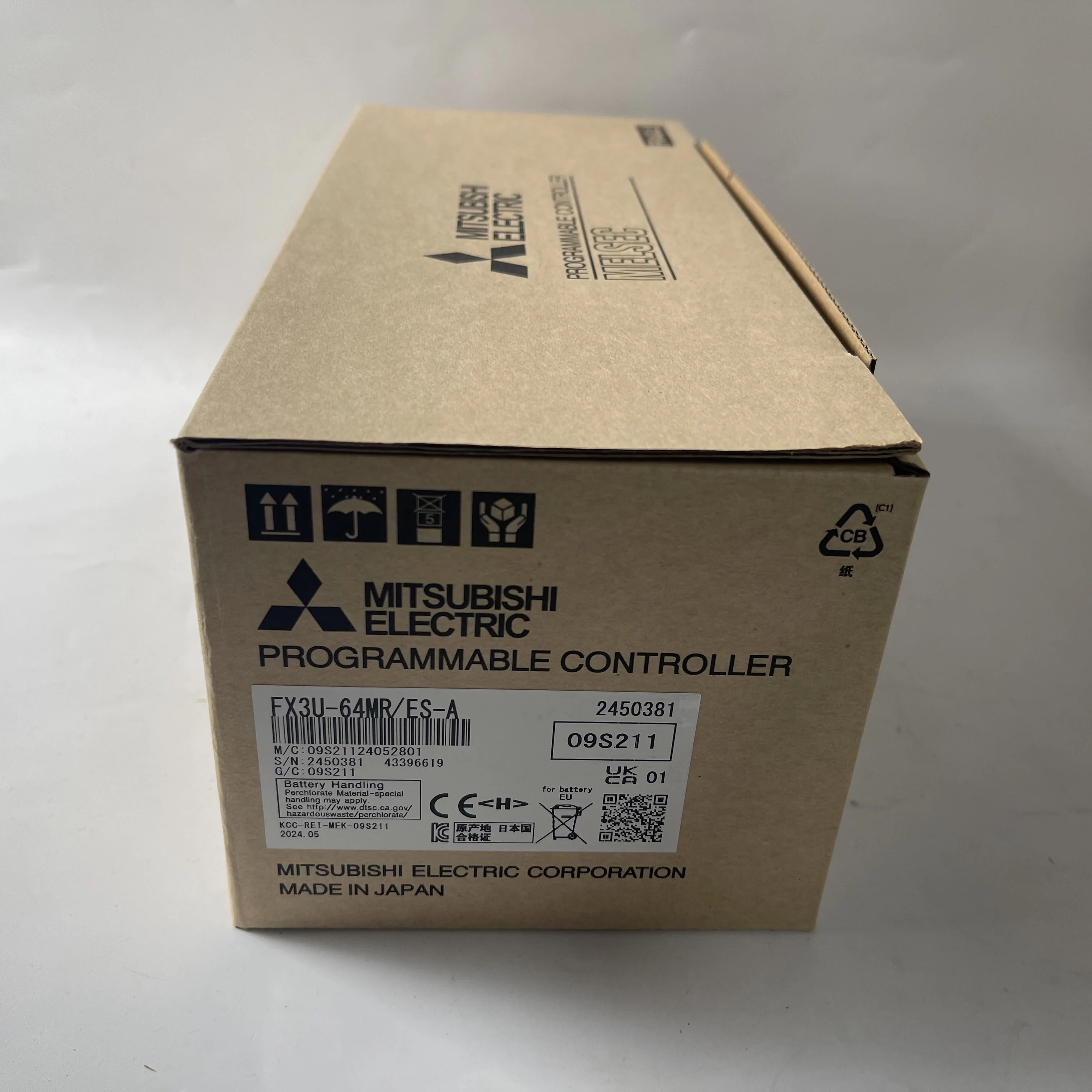 MITSUBISHI Programmable Logic Controller PLC FX3U-64MR/ES-A MITSUBISHI Programmable Logic Controller PLC FX3U-64MR/ES-A