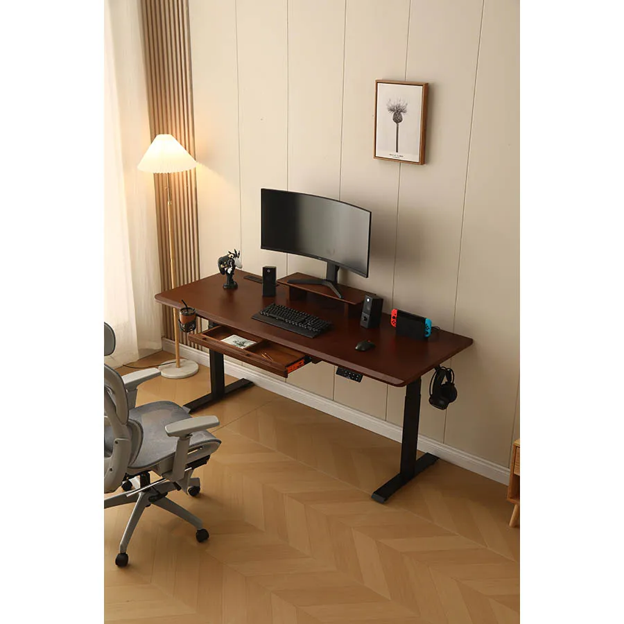Wood Study Desk with Storage Height Adjustable Kids Study Table Chair Study Table for Kids Children pink