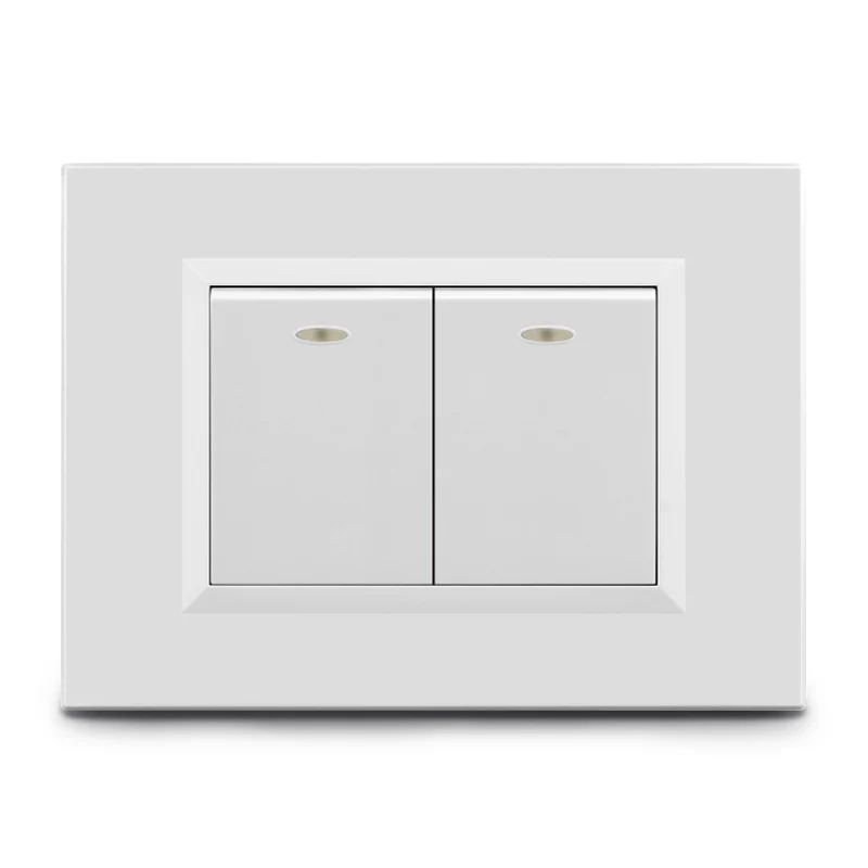 FULINMEN Latest Bigger Button 1 Gang 1 Way 250V Wall Switch USA