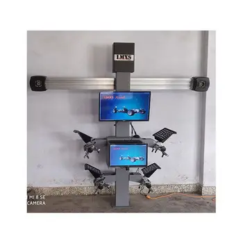 Cost Effective Price Aligning Machine Two Computer Displays 3D Car Wheel Alignment