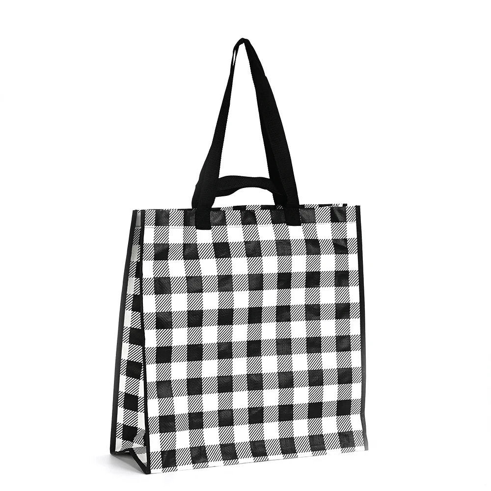 Hot Selling Lovely  Woven Polypropylene Shopping Bags Environmentally Friendly with Heat Transfer Printed Logo supplier