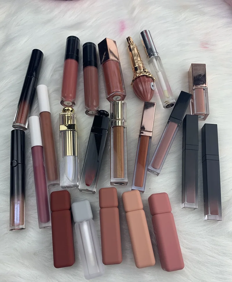 Выберите свои собственные цвета и индивидуальный блеск для губ увлажняющий Блестящий жидкий глянцевый прозрачный от частного бренда