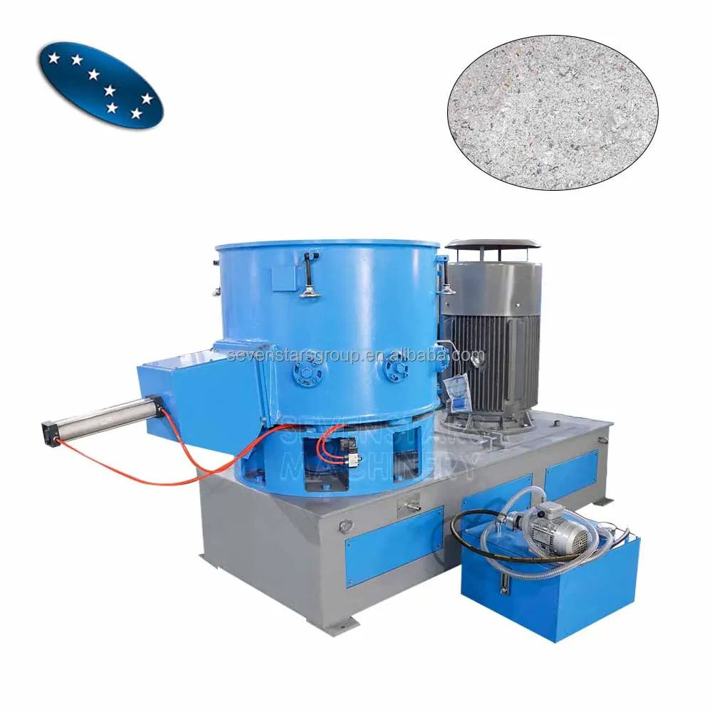 Hot Sale Plastic pp Pe Film Bags Agglomerator Machine with 22kw Power