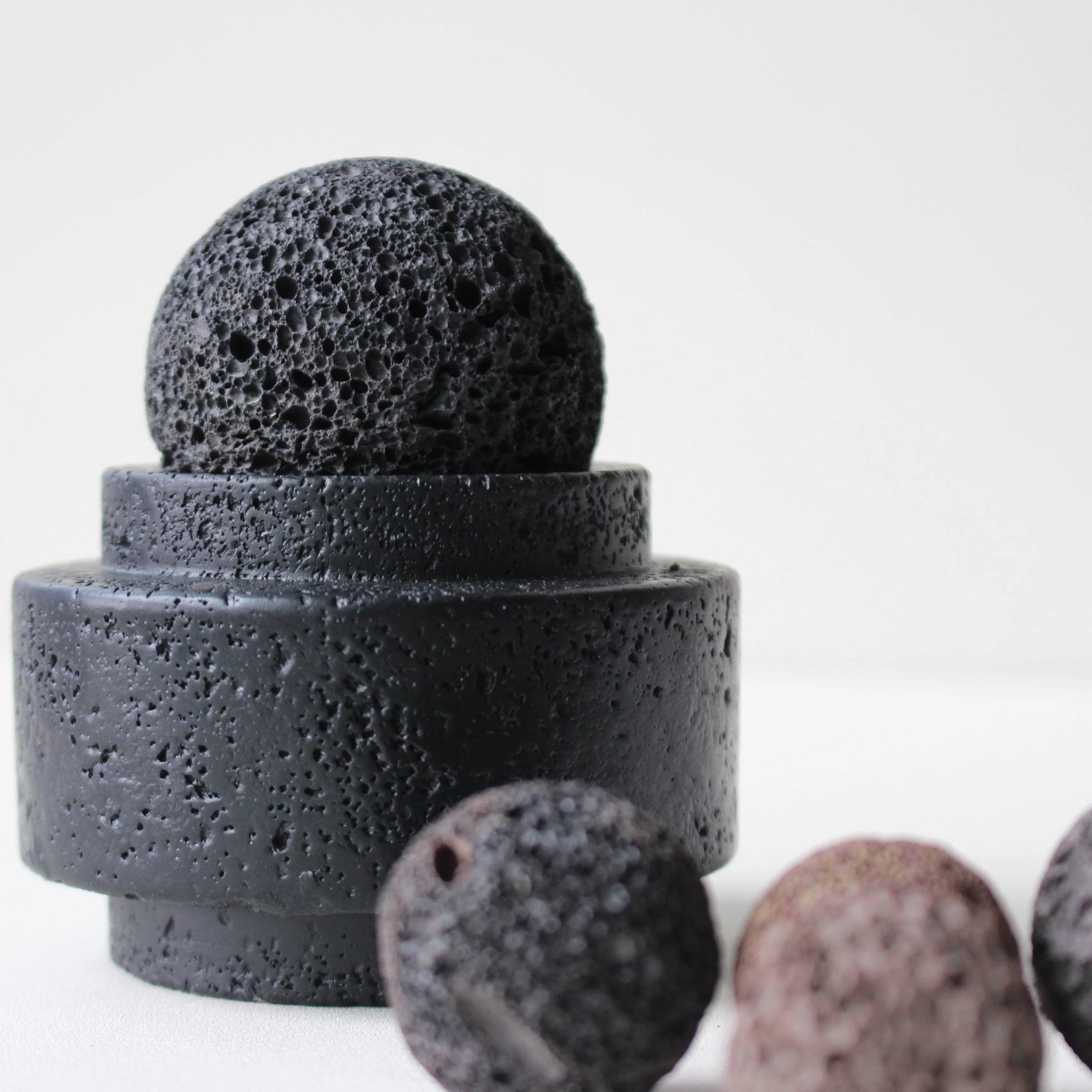 Hotselling Ball Shape Volcanic Rocks Essential Oils Diffuser Buy