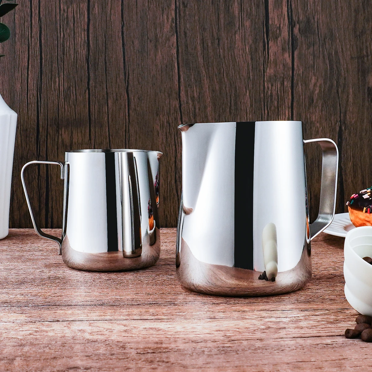 Custom Milk Jugs - Perfect for Latte Art & Barista Tools